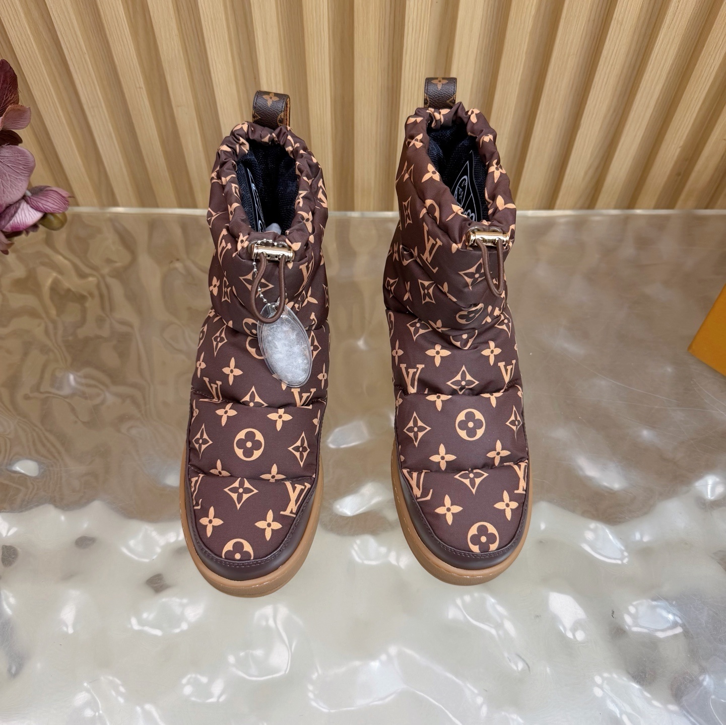 Louis Vuitton Pillow Comfort Ankle Boots - Brown Monogram Padded