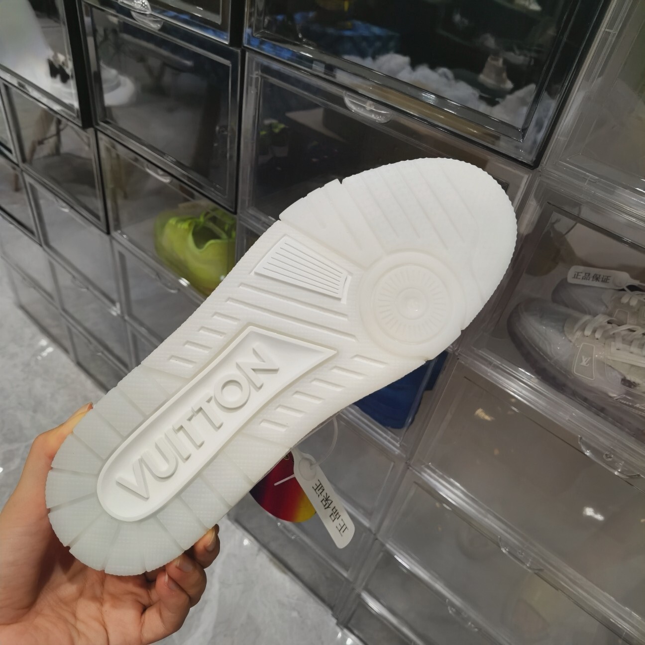 Louis Vuitton LV Trainer Sneakers & Designer Accessories Set