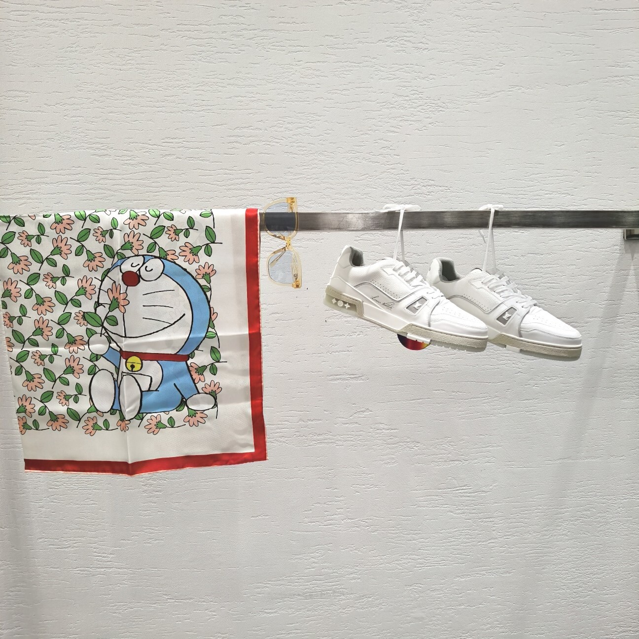 Louis Vuitton LV Trainer White Leather Sneakers for Men