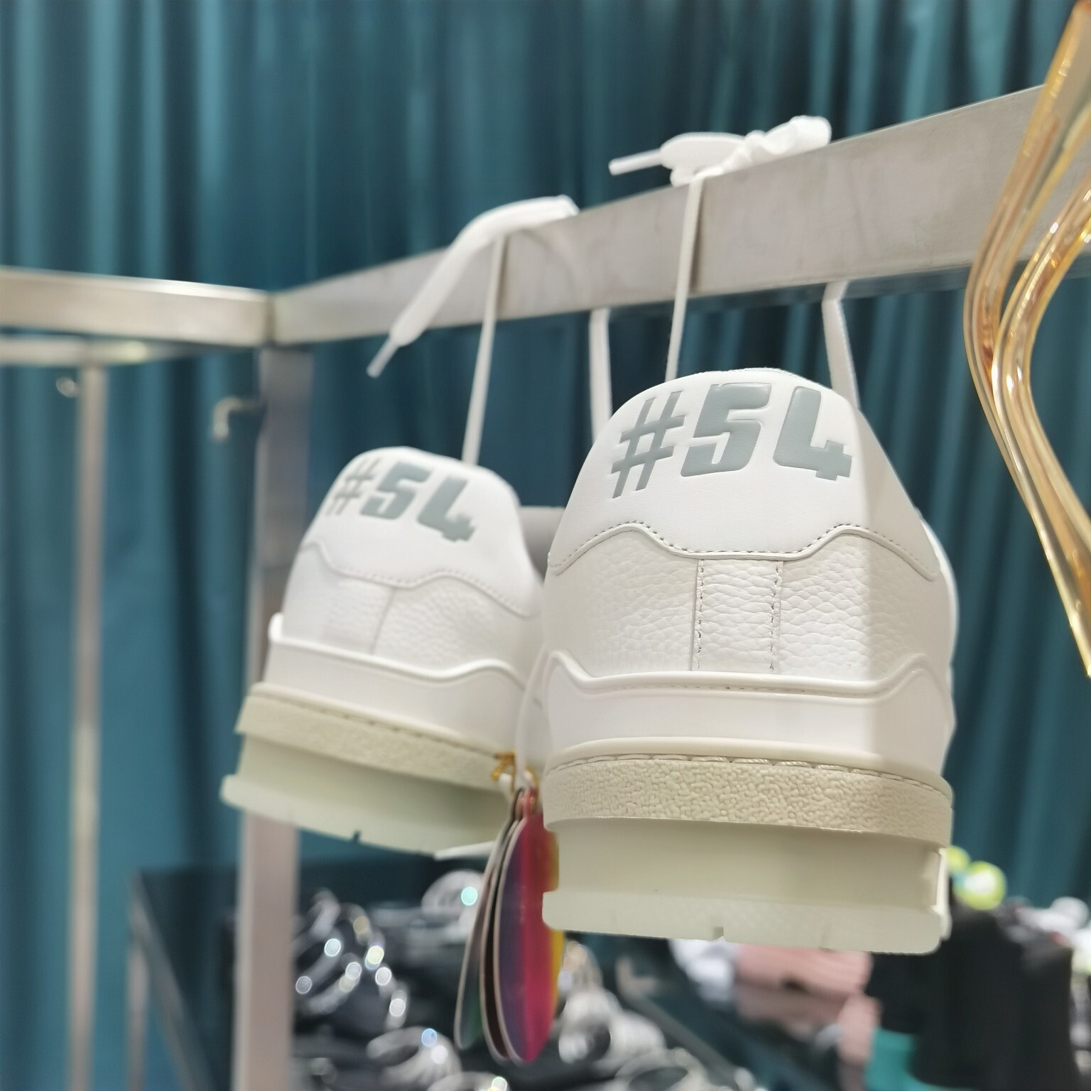 Louis Vuitton LV Trainer White Leather Sneakers for Men