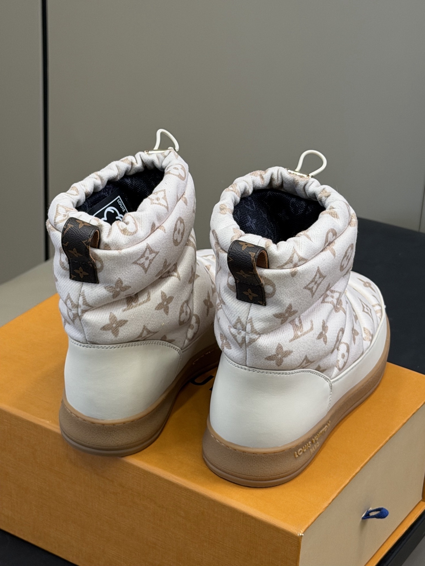 Louis Vuitton Pillow Comfort Ankle Boots - White Monogram