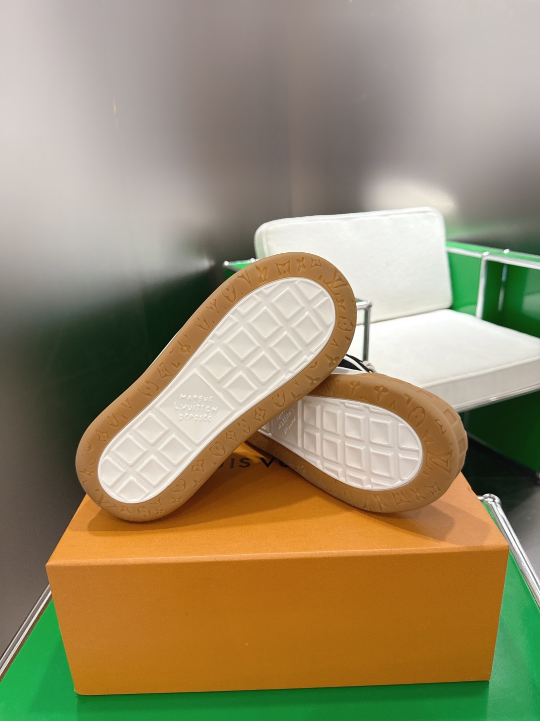 Louis Vuitton LV Skate Sneaker Black Suede Gum Sole Designer Shoes