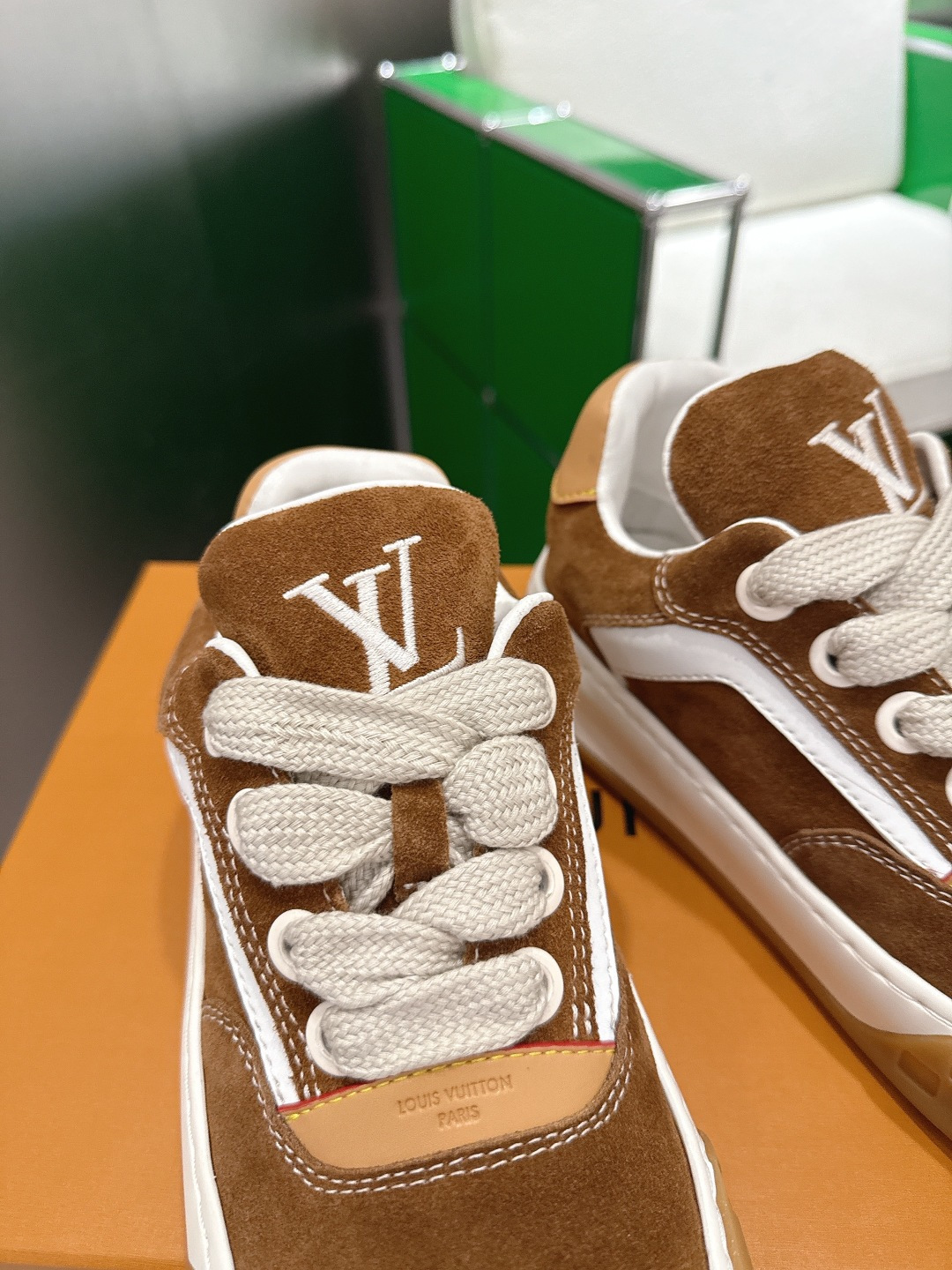Louis Vuitton Brown Suede Skate Sneaker - Premium Luxury Footwear