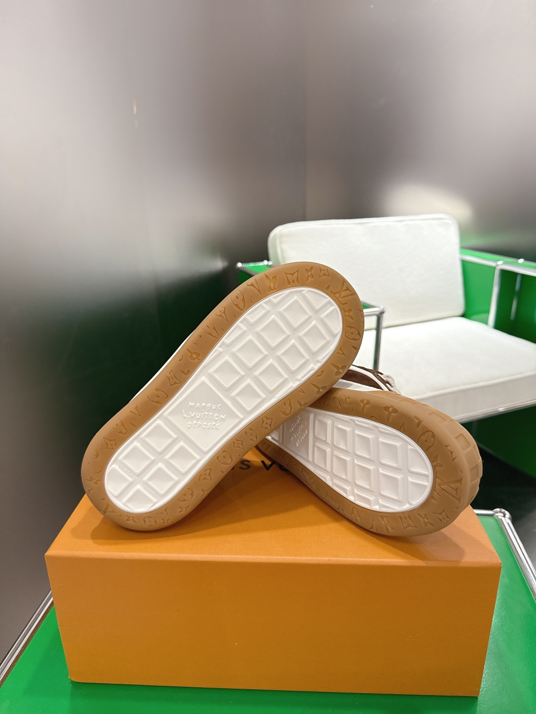 Louis Vuitton LV Skate Sneaker Brown Suede Chunky Luxury Shoes