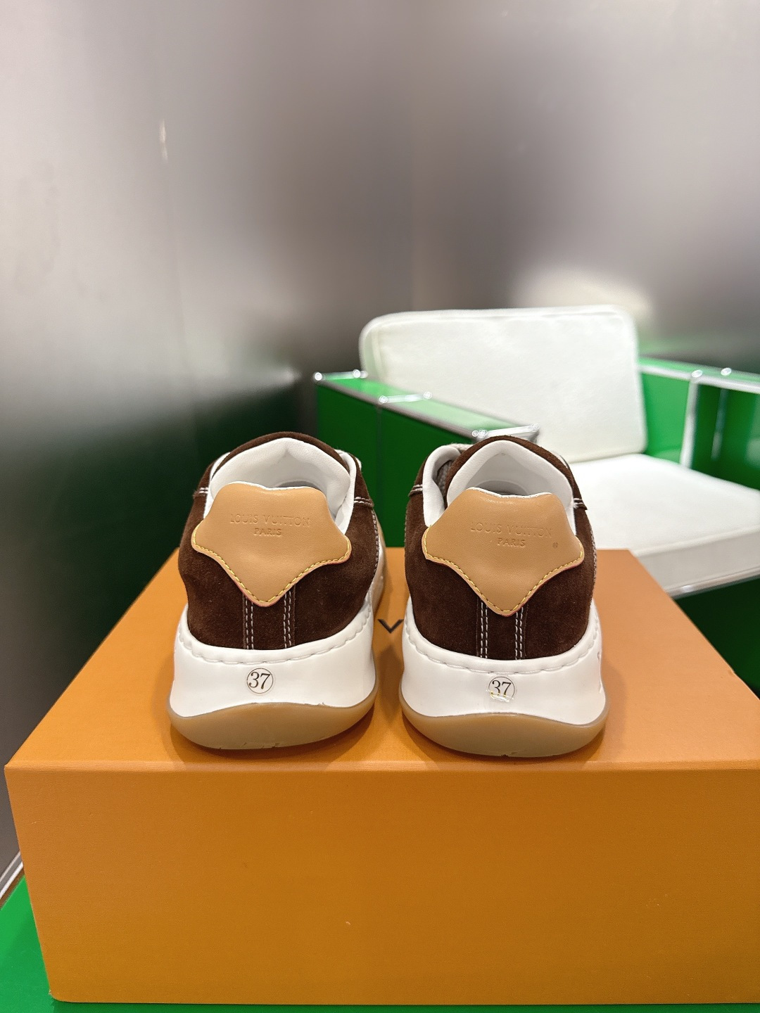 Louis Vuitton LV Skate Sneaker Brown Suede Chunky Luxury Shoes