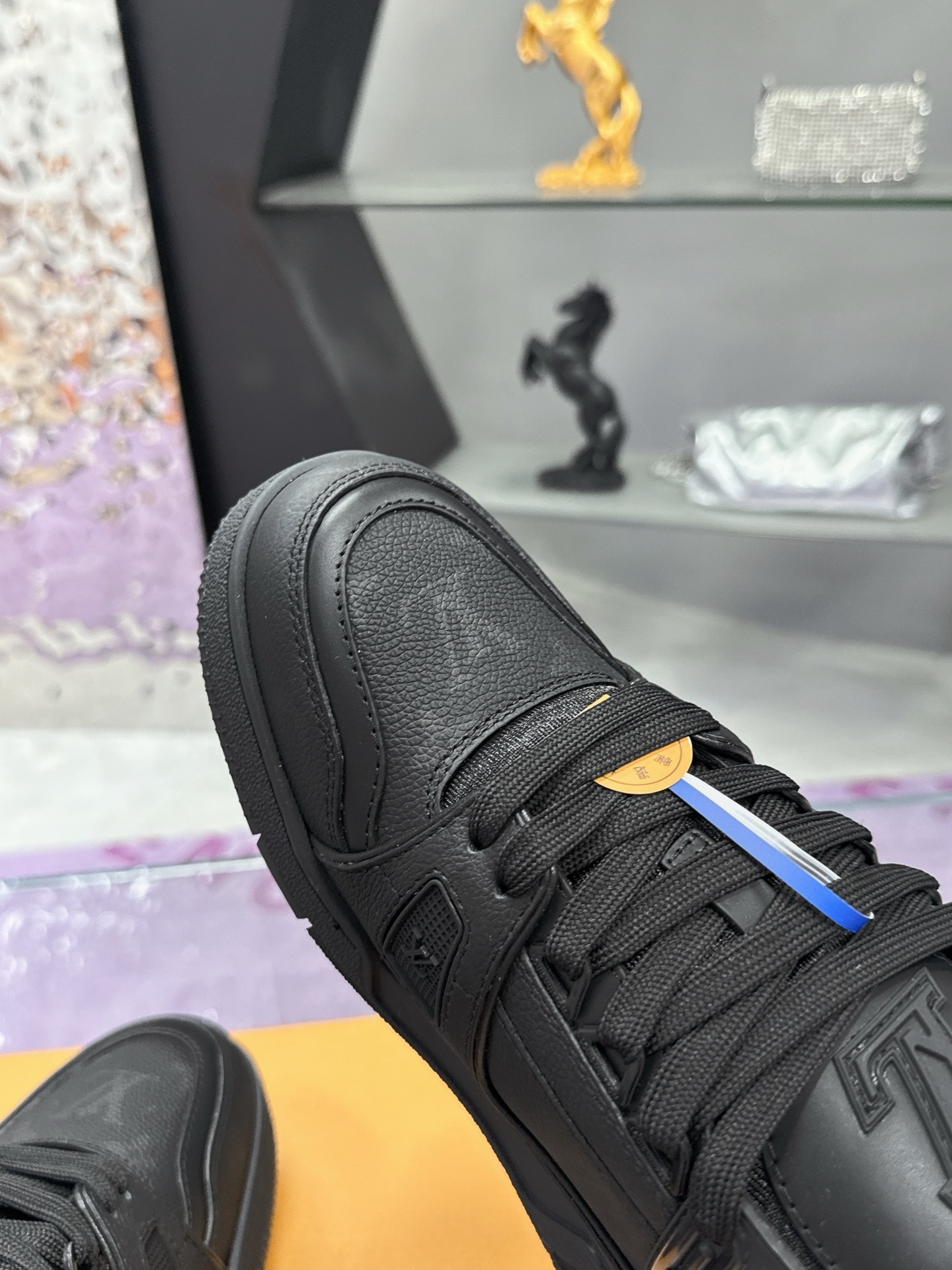 Louis Vuitton LV Trainer Sneaker - Triple Black Monogram Leather
