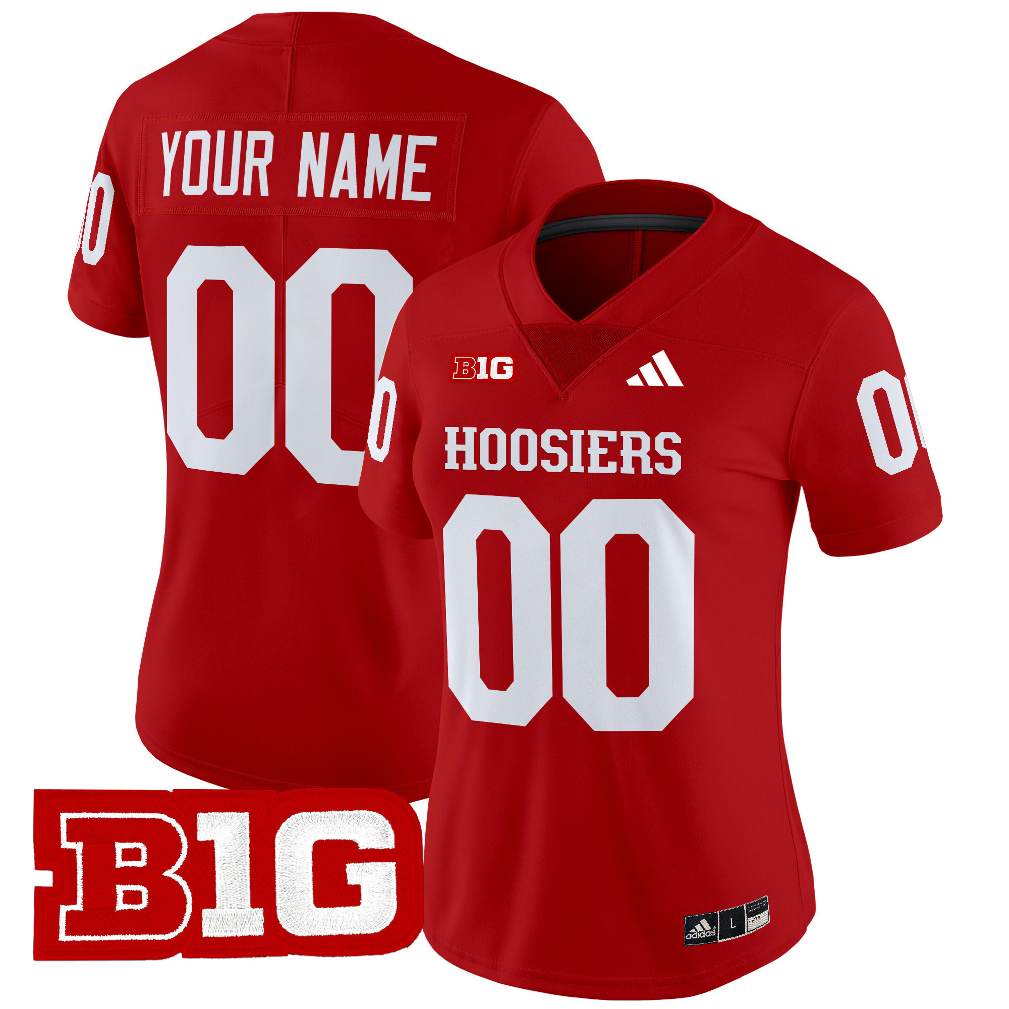 Indiana Hoosiers 2025 Vapor Limited Custom Jersey – All Stitched