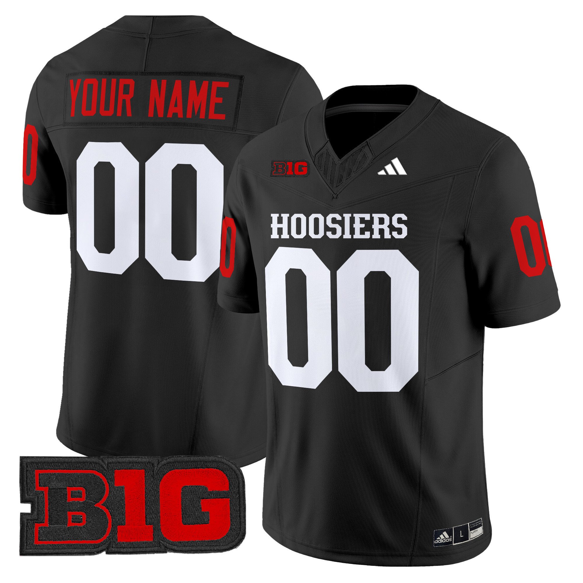 Indiana Hoosiers 2025 Vapor Limited Custom Jersey – All Stitched