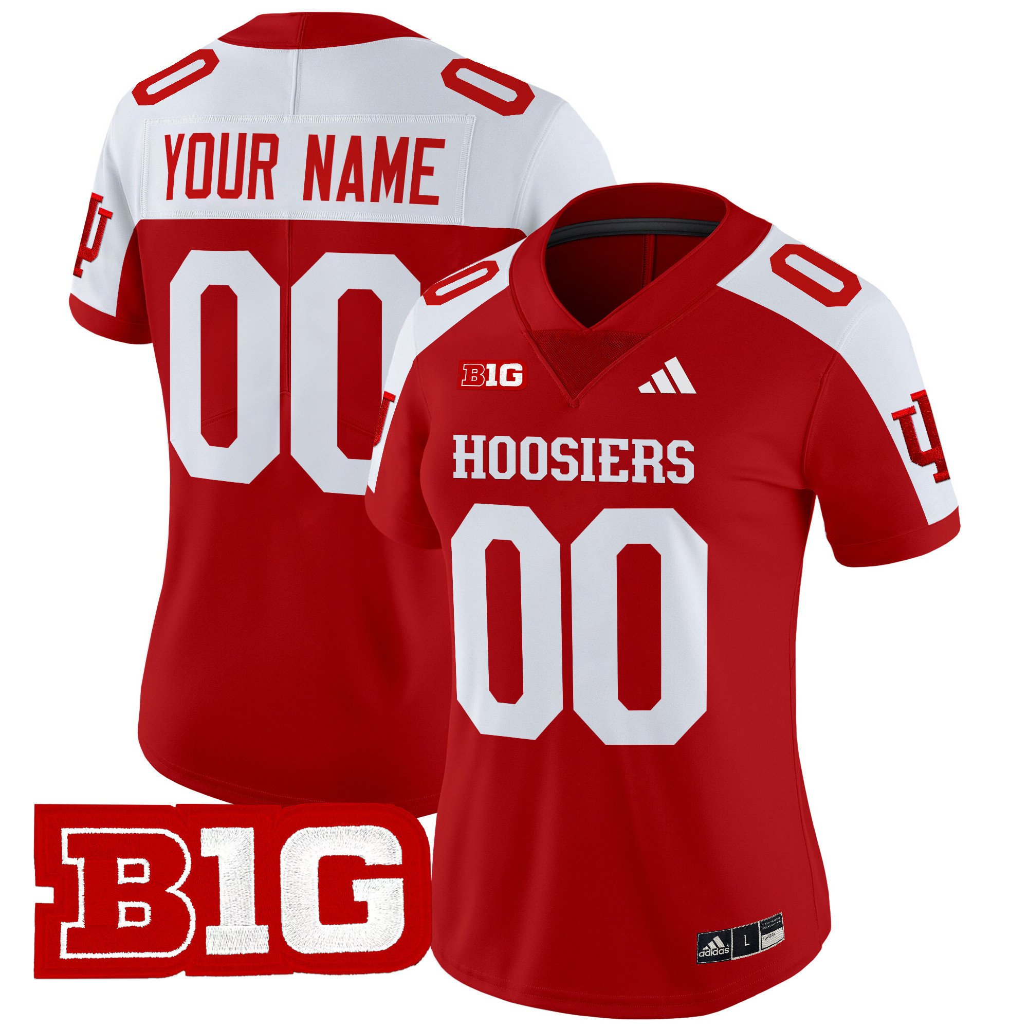 Indiana Hoosiers 2025 Vapor Limited Custom Jersey – All Stitched