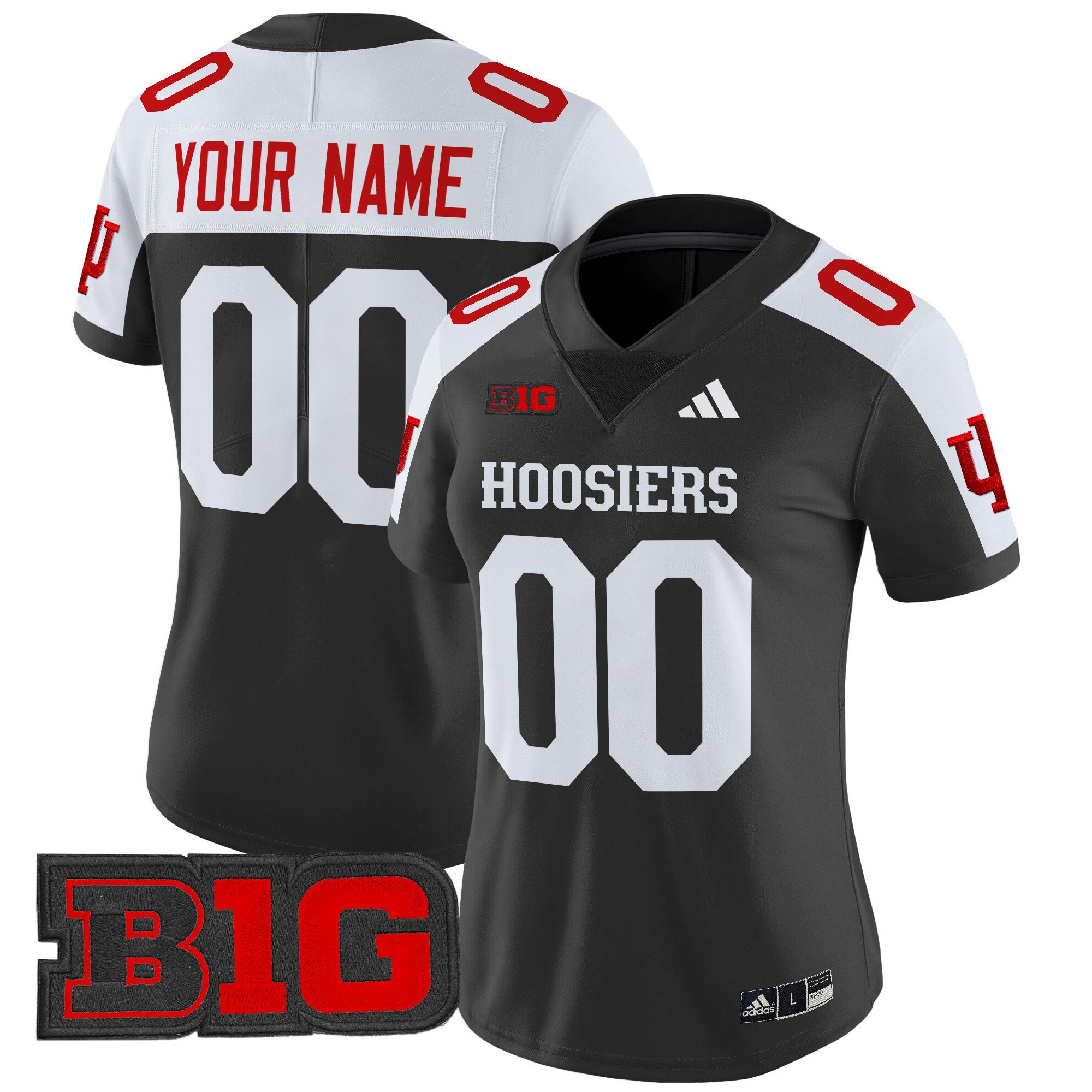 Indiana Hoosiers 2025 Vapor Limited Custom Jersey – All Stitched