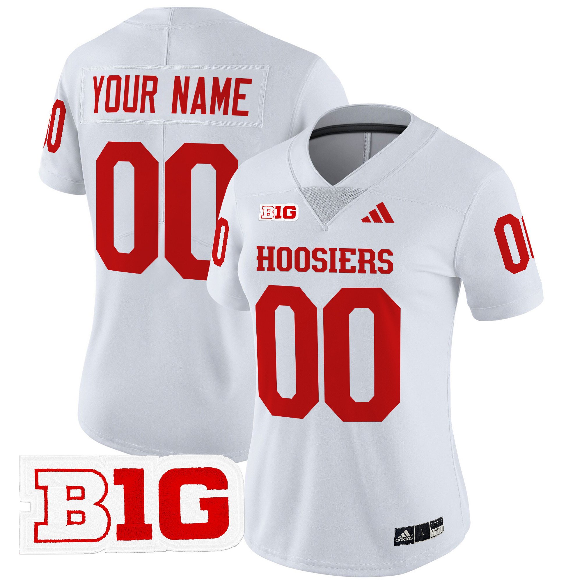 Indiana Hoosiers 2025 Vapor Limited Custom Jersey – All Stitched