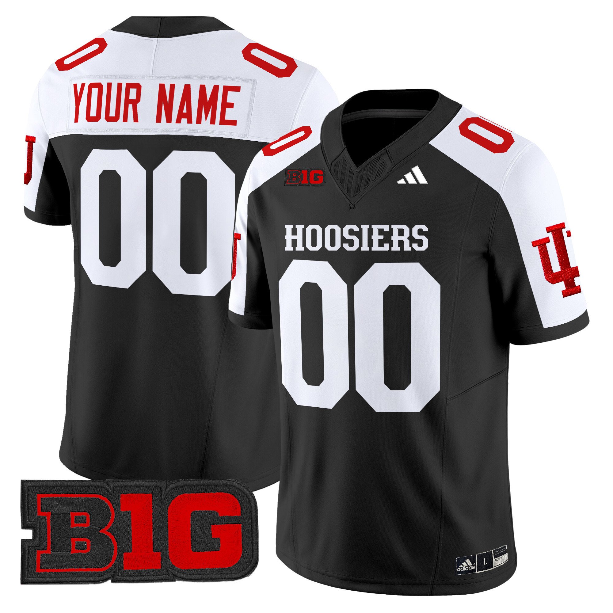 Indiana Hoosiers 2025 Vapor Limited Custom Jersey – All Stitched