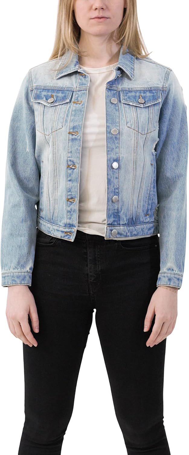 INDIGO SAINTS Women’s Luxury Clothing Denim Jackets, Comfortable & Stylish Coat
