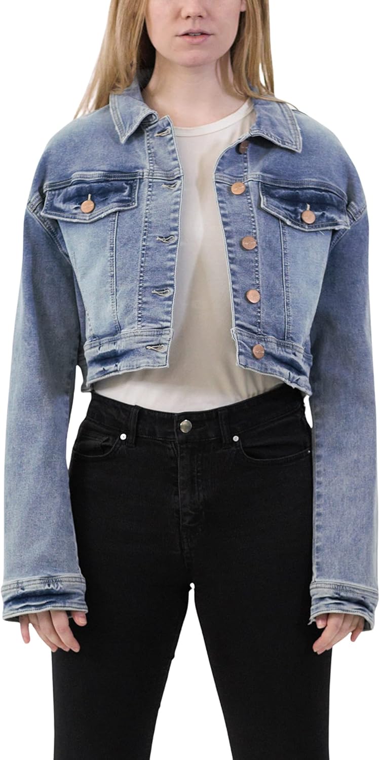 INDIGO SAINTS Women’s Luxury Clothing Denim Jackets, Comfortable & Stylish Coat