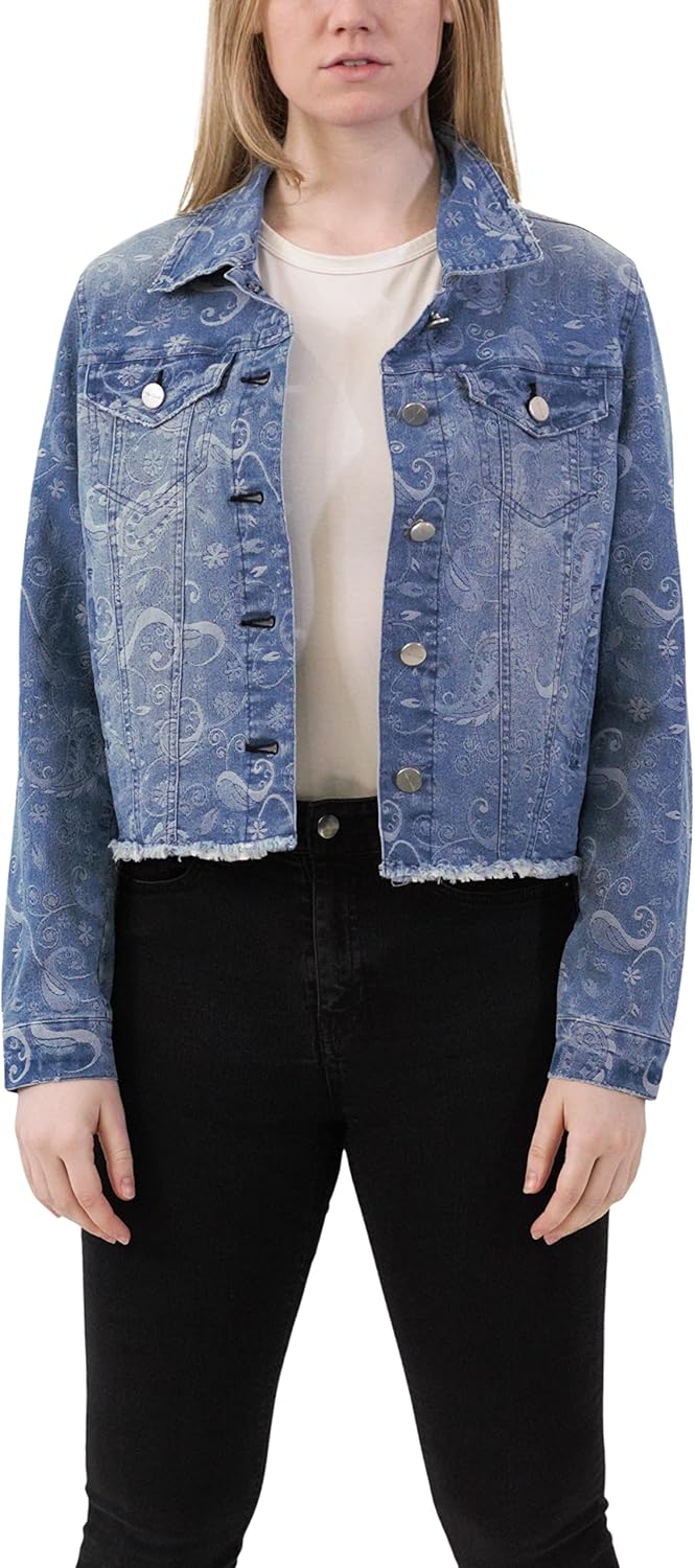 INDIGO SAINTS Women’s Luxury Clothing Denim Jackets, Comfortable & Stylish Coat