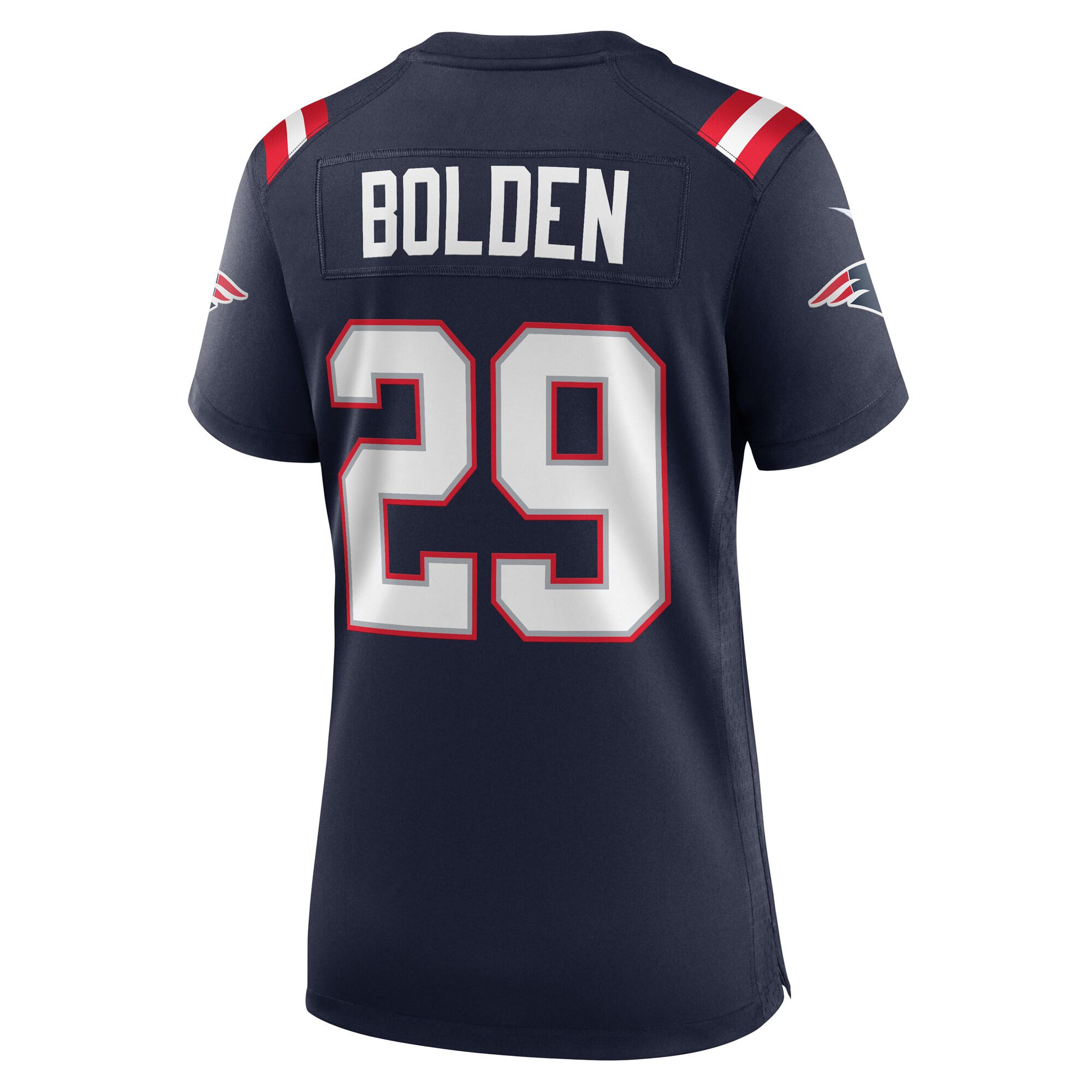 Isaiah Bolden New England Patriots Nike Women's Team Game Jersey -  Navy