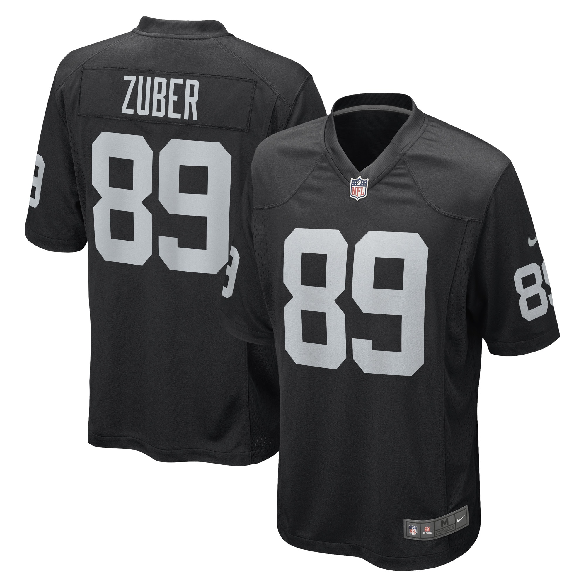 Isaiah Zuber Las Vegas Raiders Nike Game Player Jersey – Black