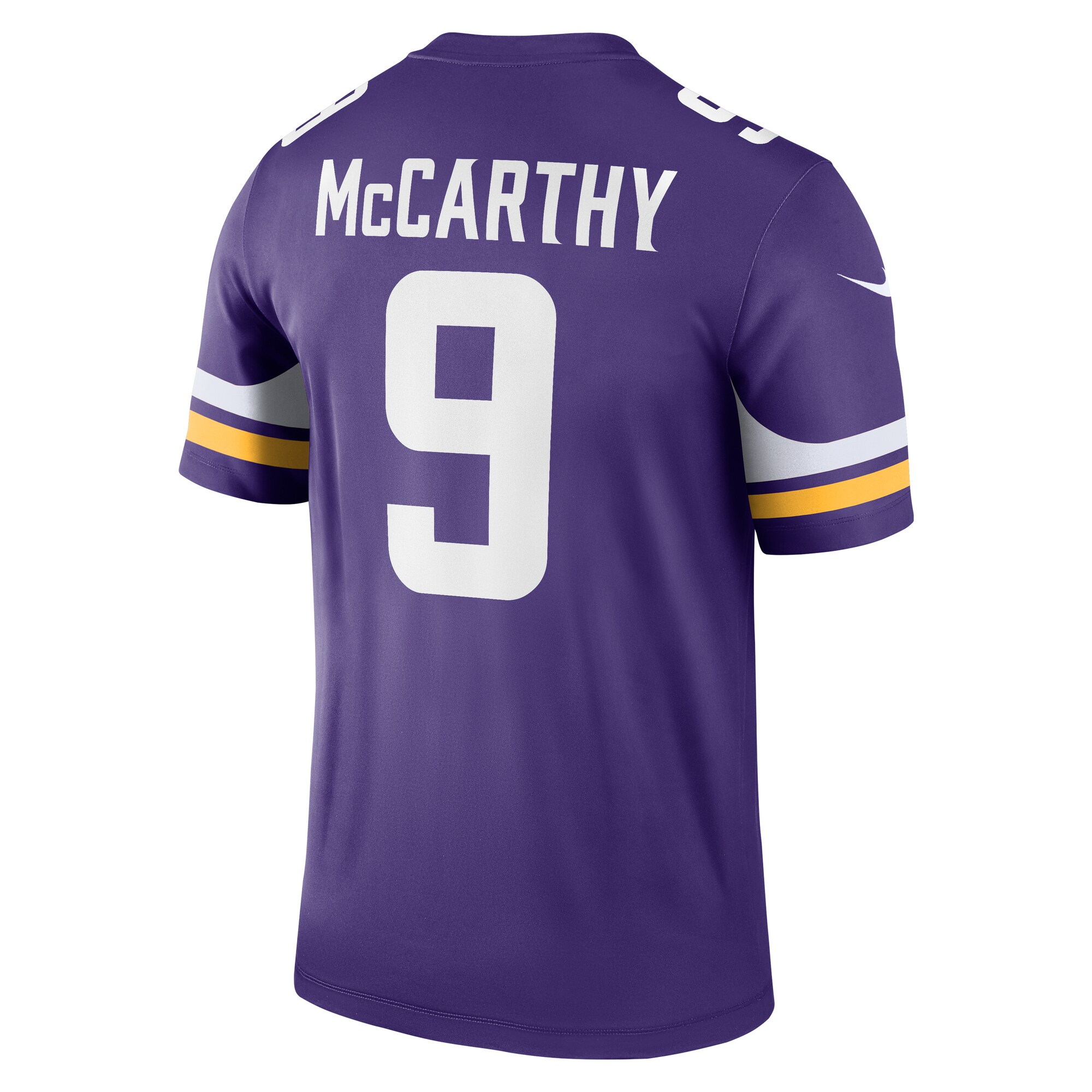 J.J. McCarthy Minnesota Vikings Nike Team Legend Player Performance Jersey - Purple