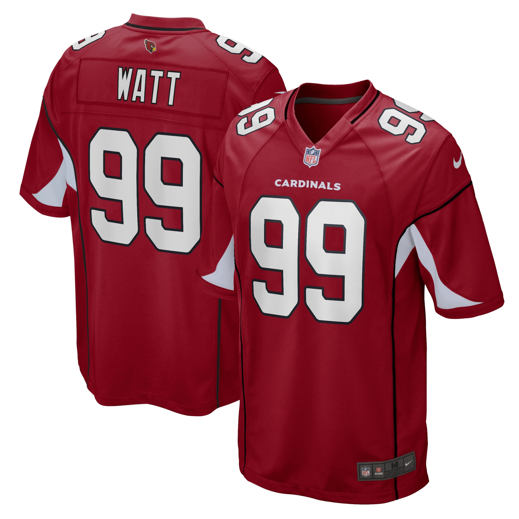 J.J. Watt Arizona Cardinals Nike Player Game Jersey - Cardinal