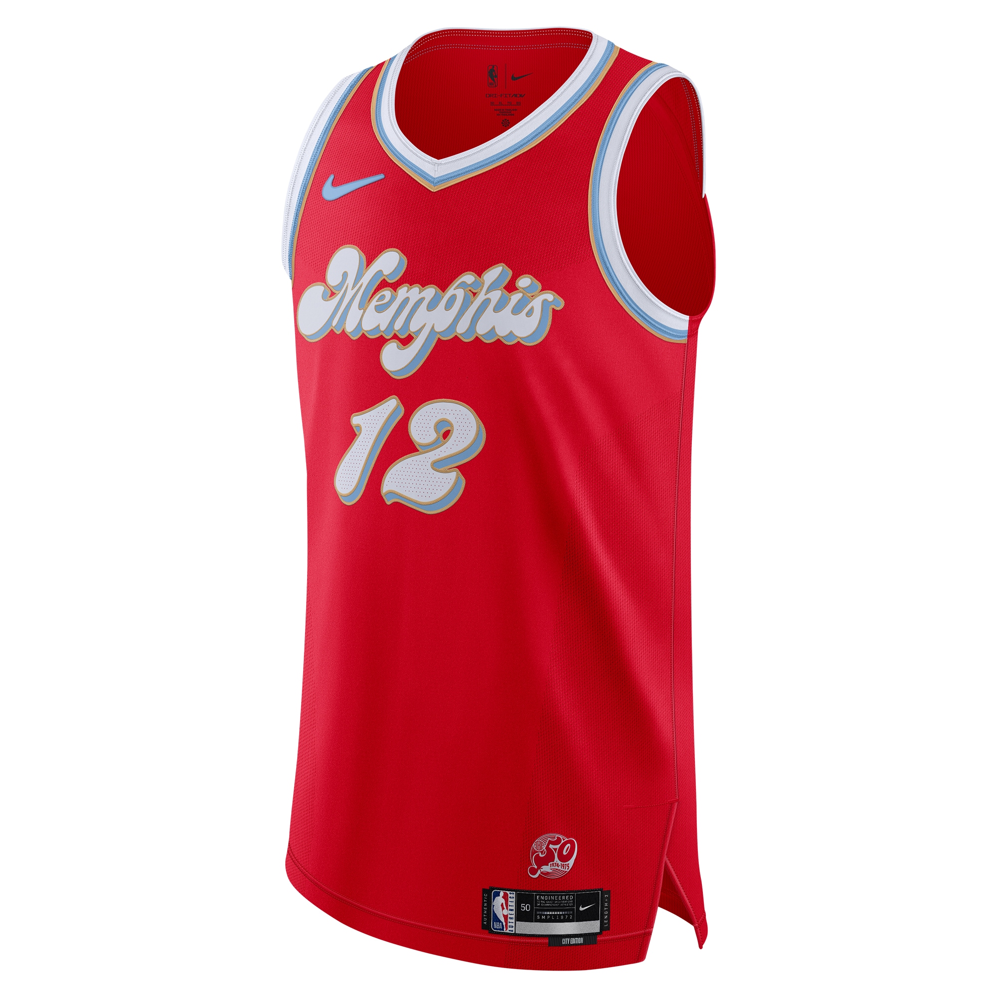Ja Morant Memphis Grizzlies Nike 2024/25 Authentic Player Jersey - City Edition - Red