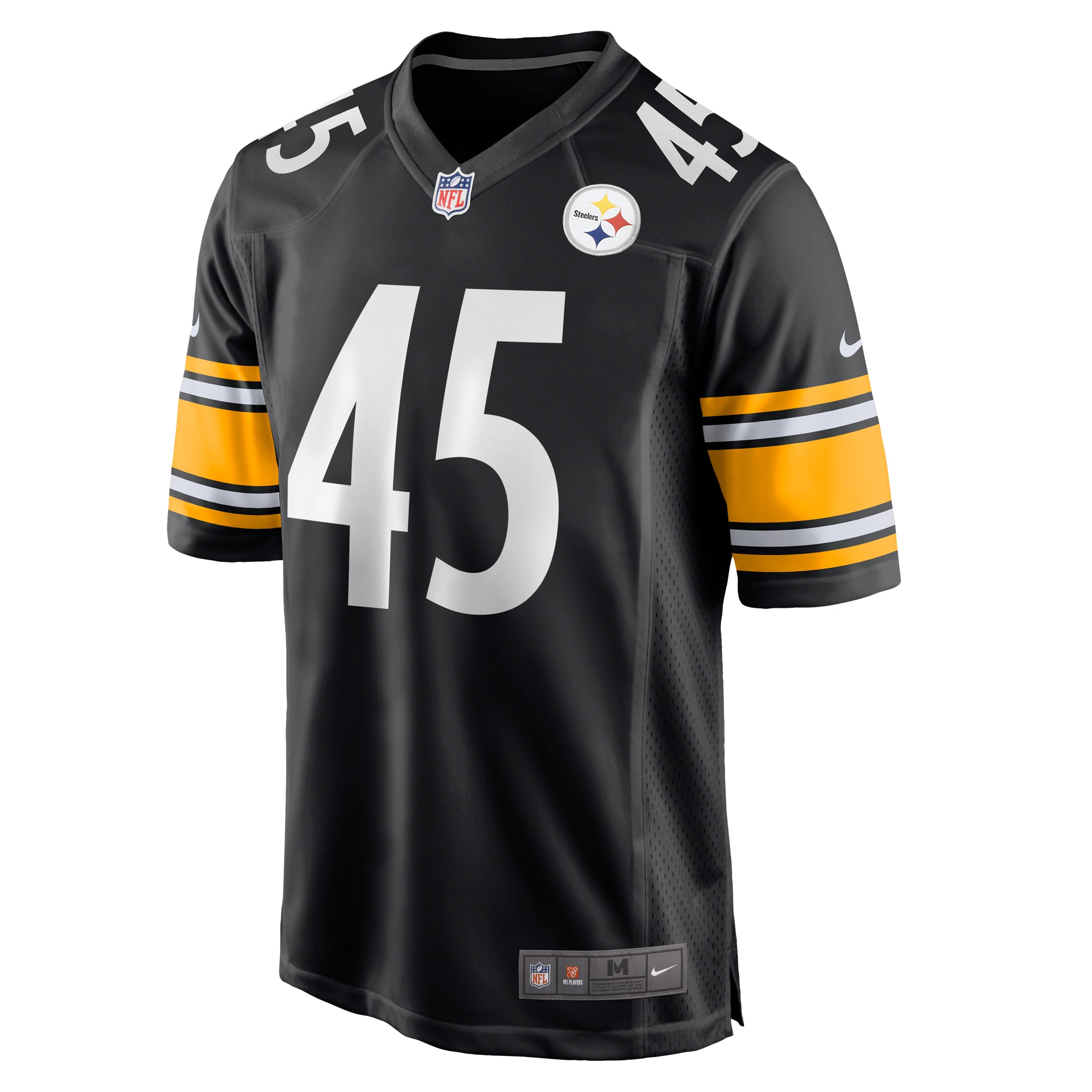 Jack Colletto Pittsburgh Steelers Nike  Game Jersey -  Black