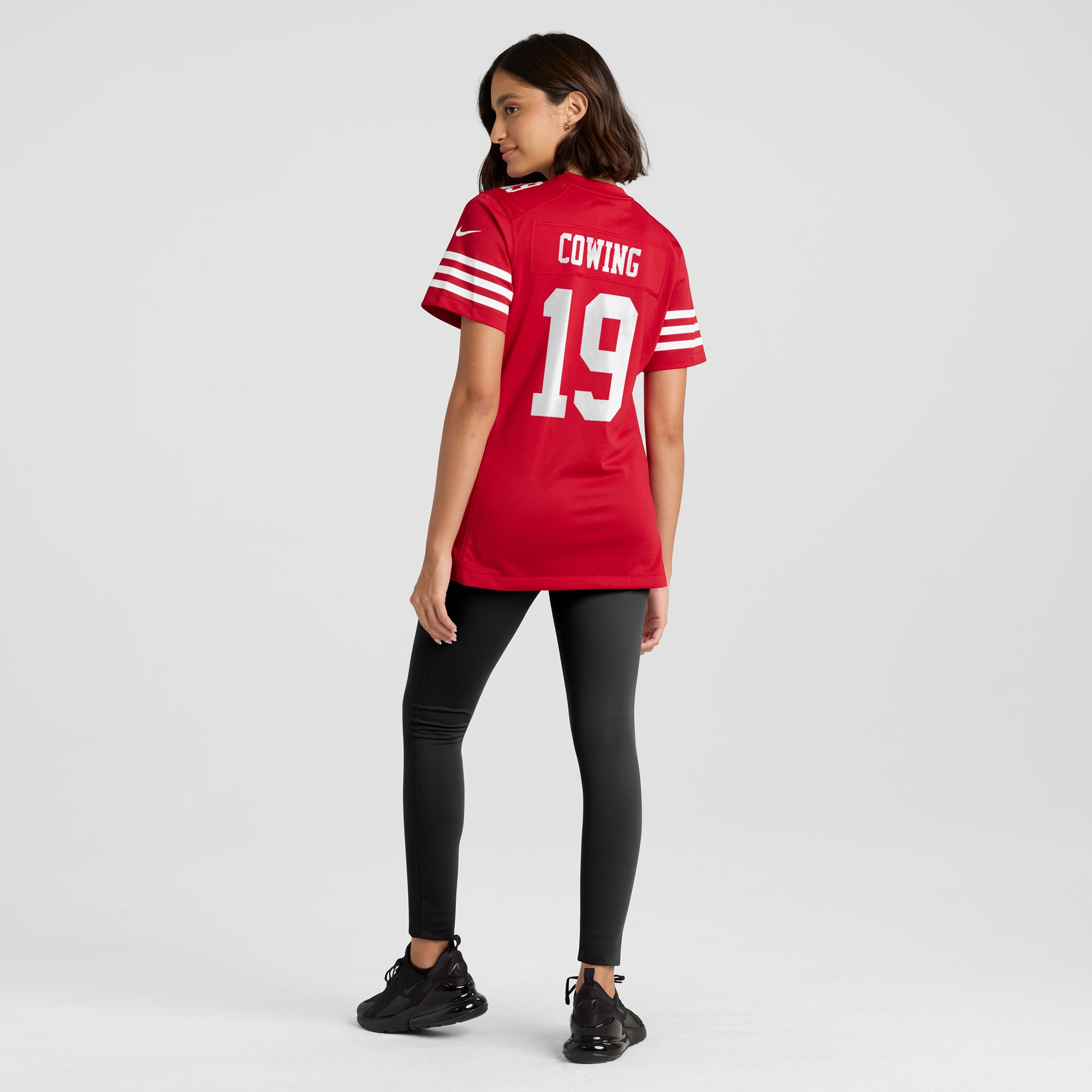 Jacob Cowing San Francisco 49ers Nike Women's  Game Jersey -  Scarlet