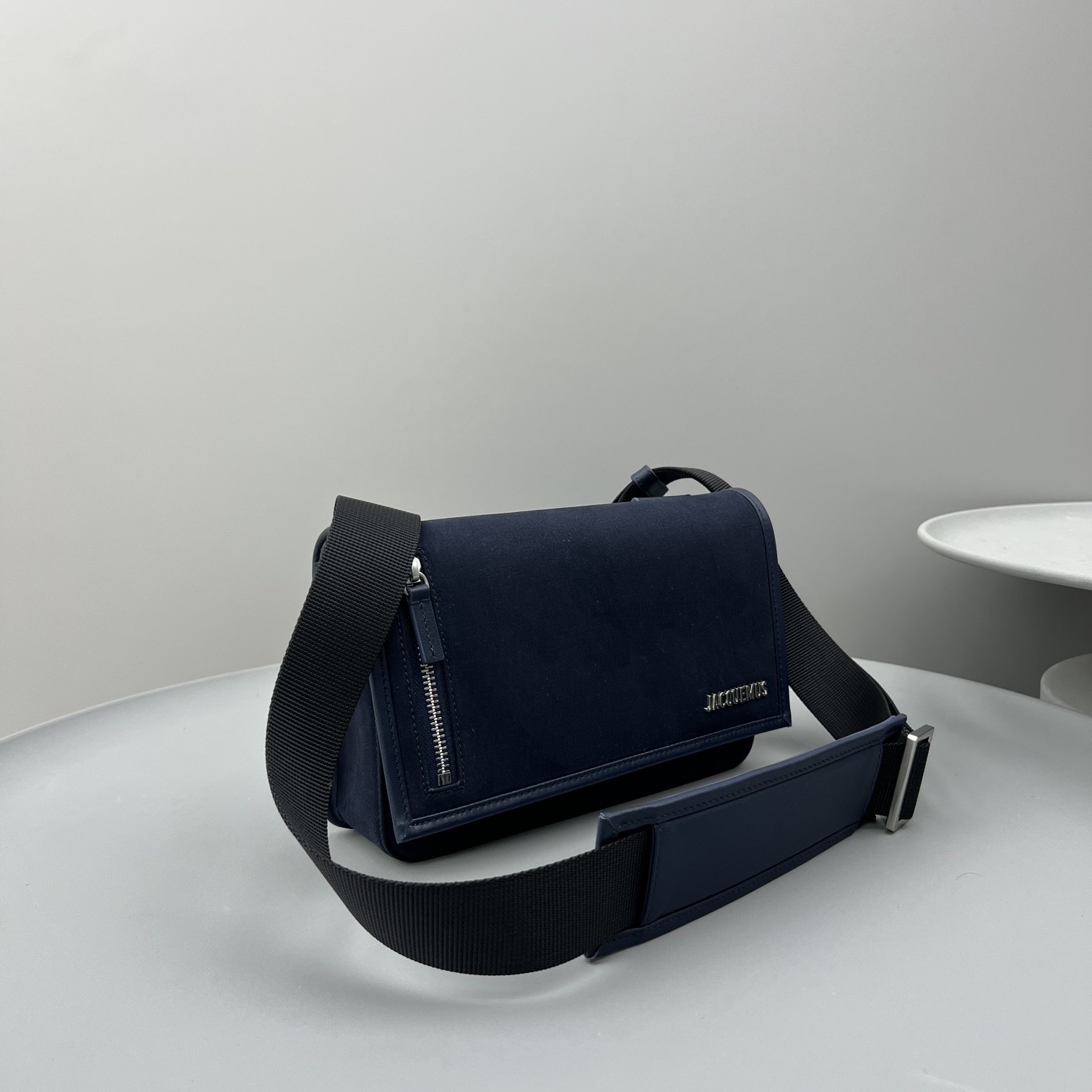 Jacquemus Blue Le Messageru in Cotton Canvas Fo