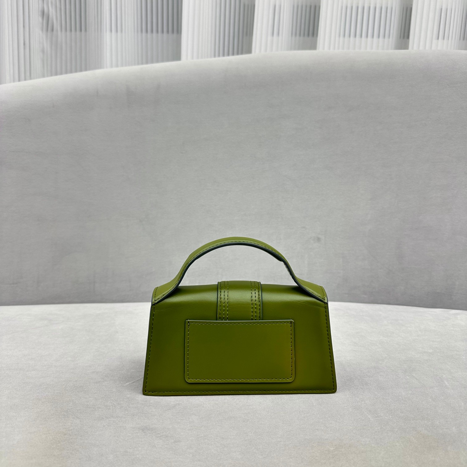 Jacquemus Le Bambino Leather Tote Bag | Green |