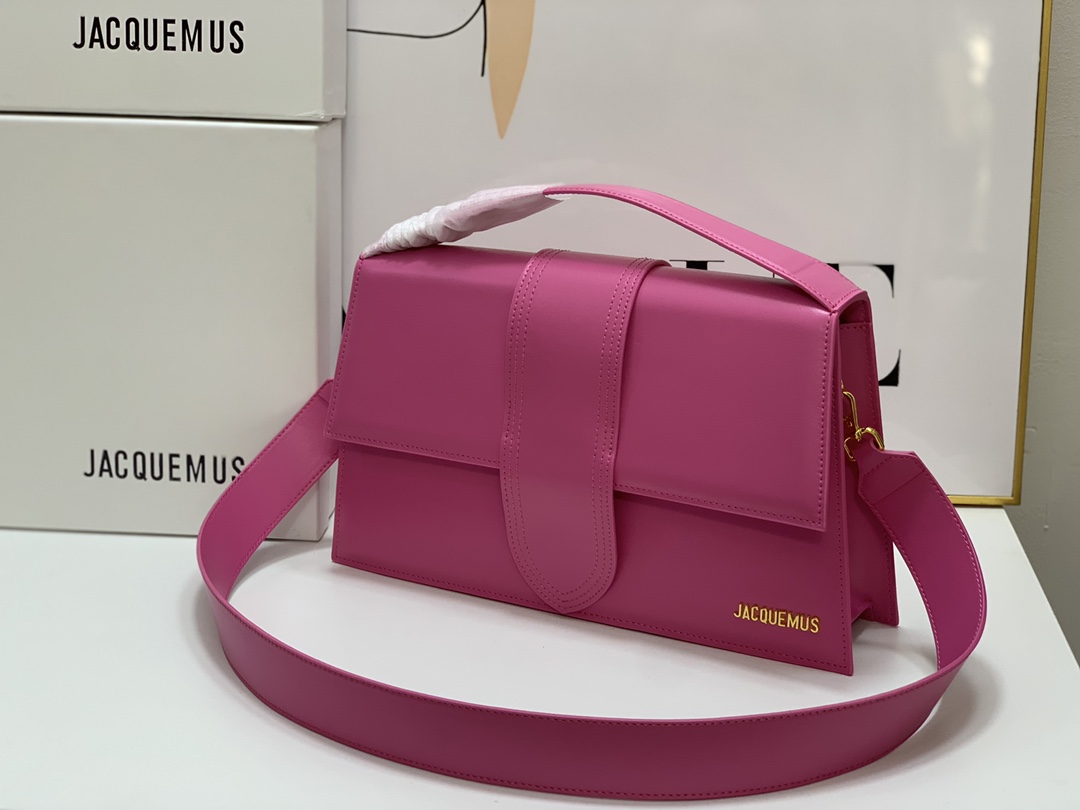 Jacquemus Le Bambino Long Shoulder Bag | Pink