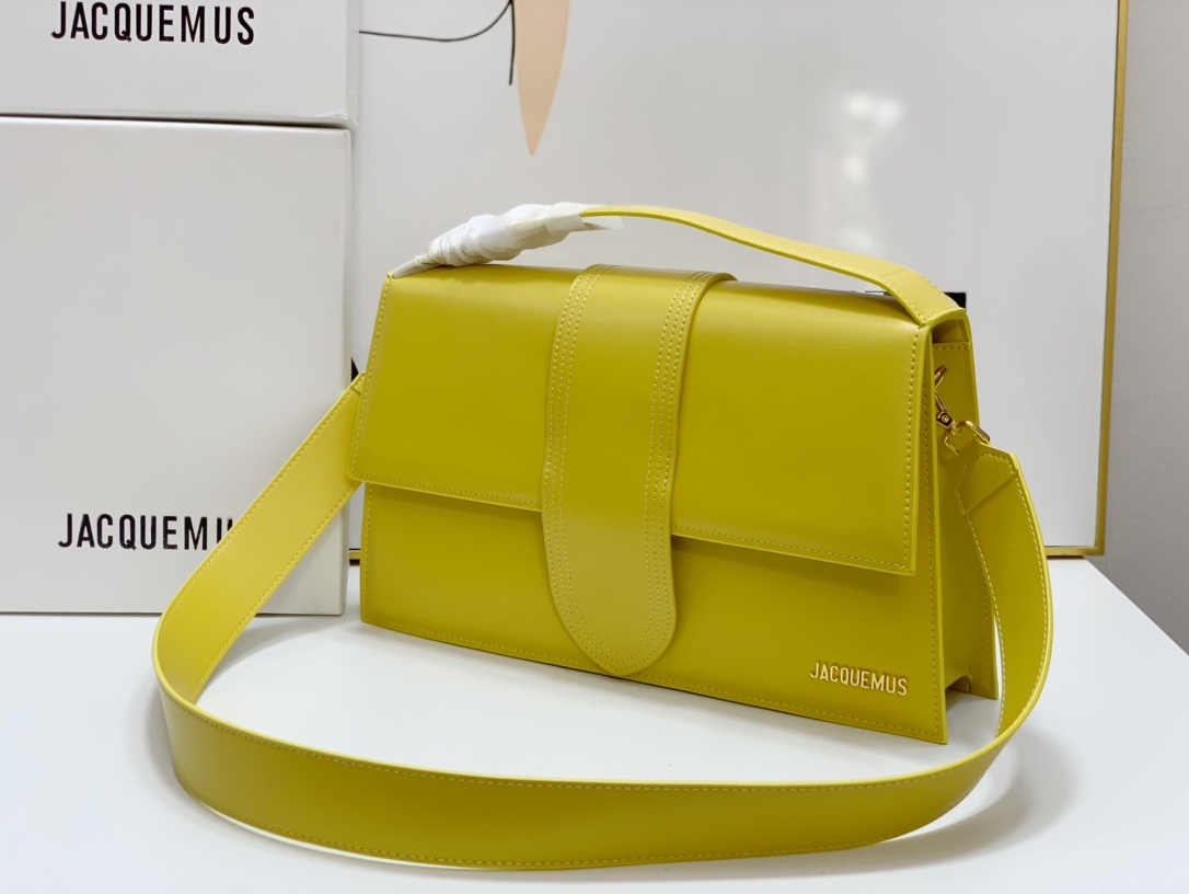 JACQUEMUS LE GRAND BAMBINO yellow