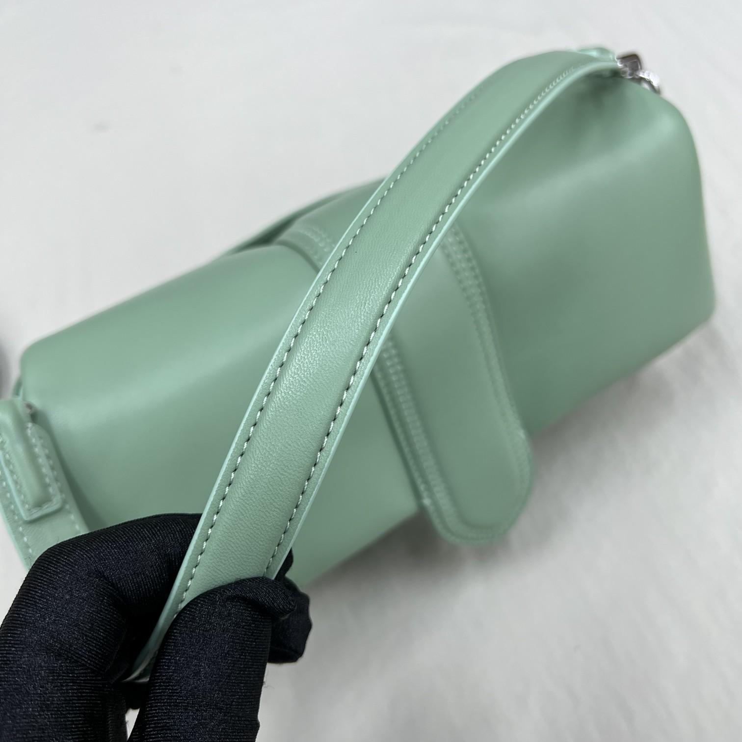 JACQUEMUS Padded Lambskin Le Bambimou Khaki 1426033 Jacquemus 00519