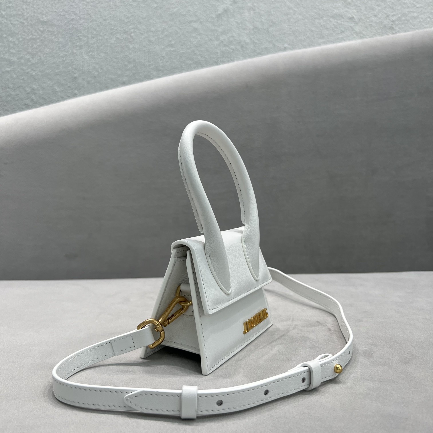 Jacquemus White Leather Mini Le Chiquito Bag Jacquemus 01009