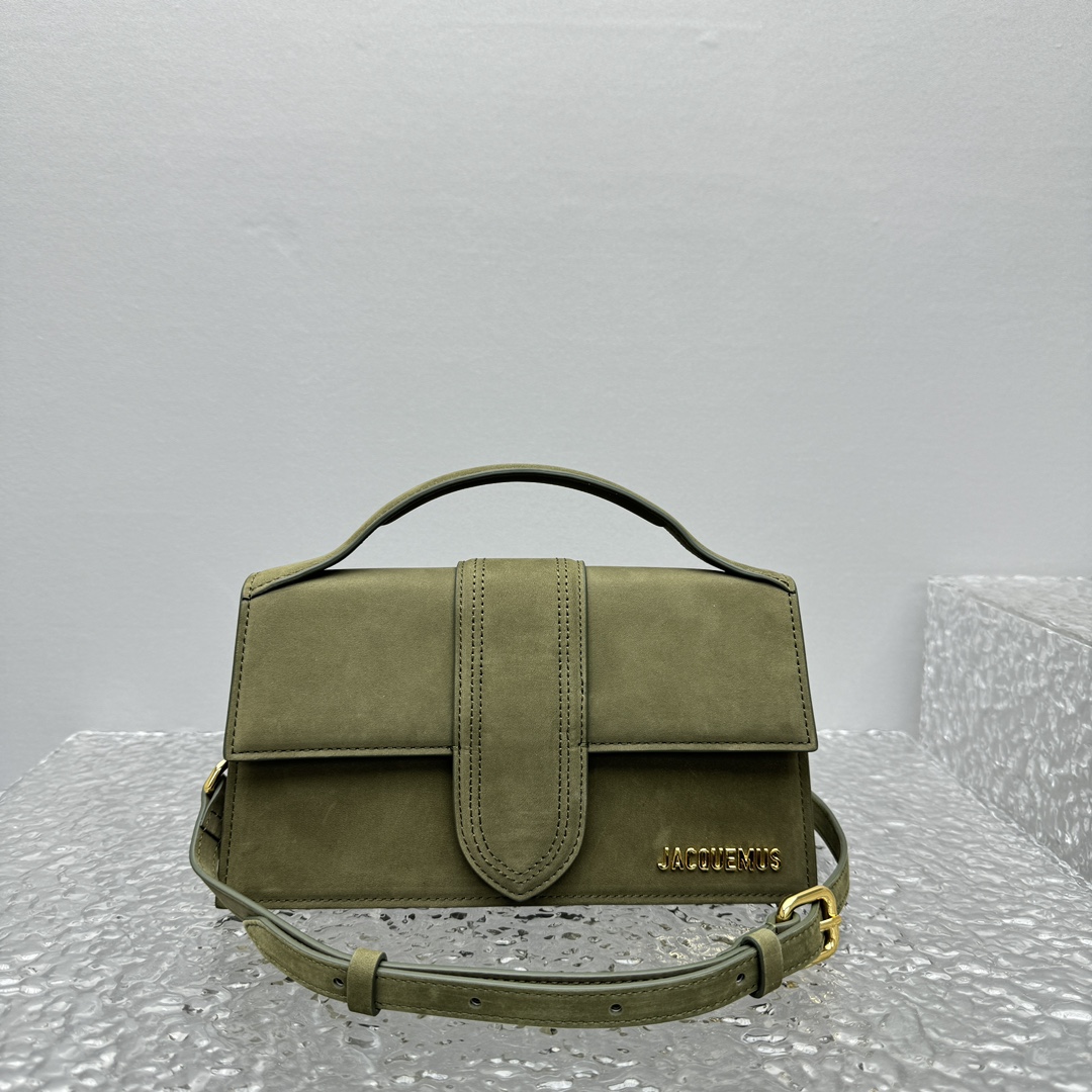 Jacquemusfrostbag in olive green | eBay