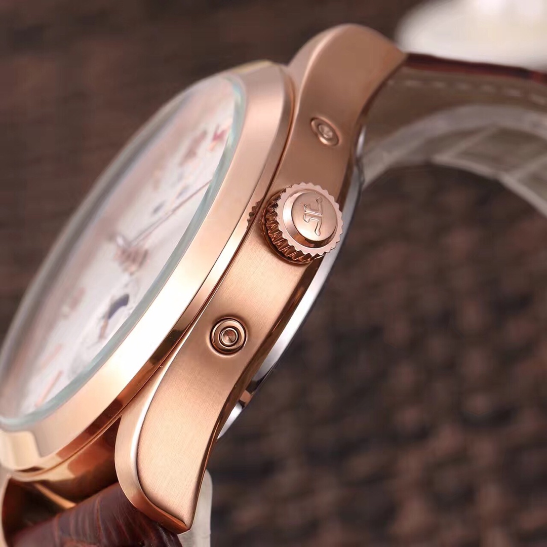 Alternative view of white Jaeger-LeCoultre Rose Gold - Jaeger-LeCoultre Rose Gold White