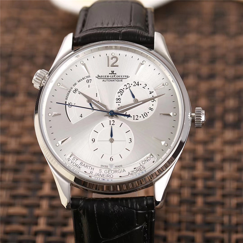 Jaeger LeCoultre Master Geographic 39mm Mens Watch