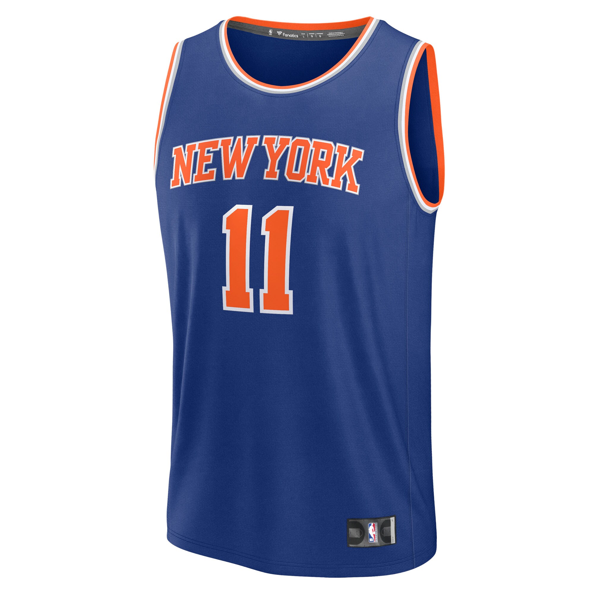 Outstanding Fanatics Jalen Brunson Youth Jersey - #11 Knicks Icon 2024