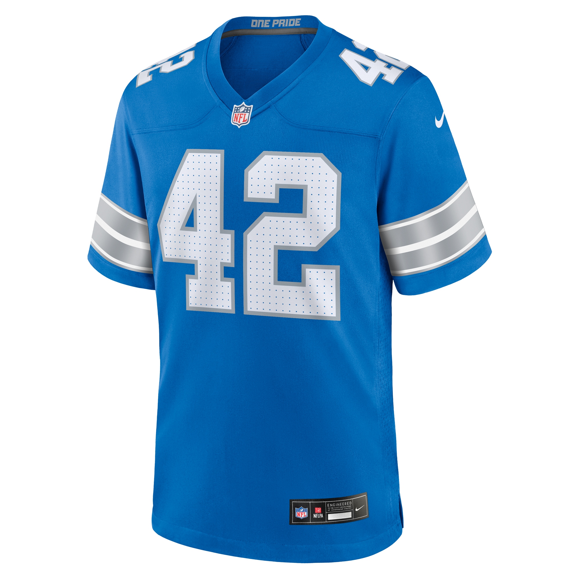 Jalen Reeves-Maybin Detroit Lions Nike Team Game Jersey -  Blue