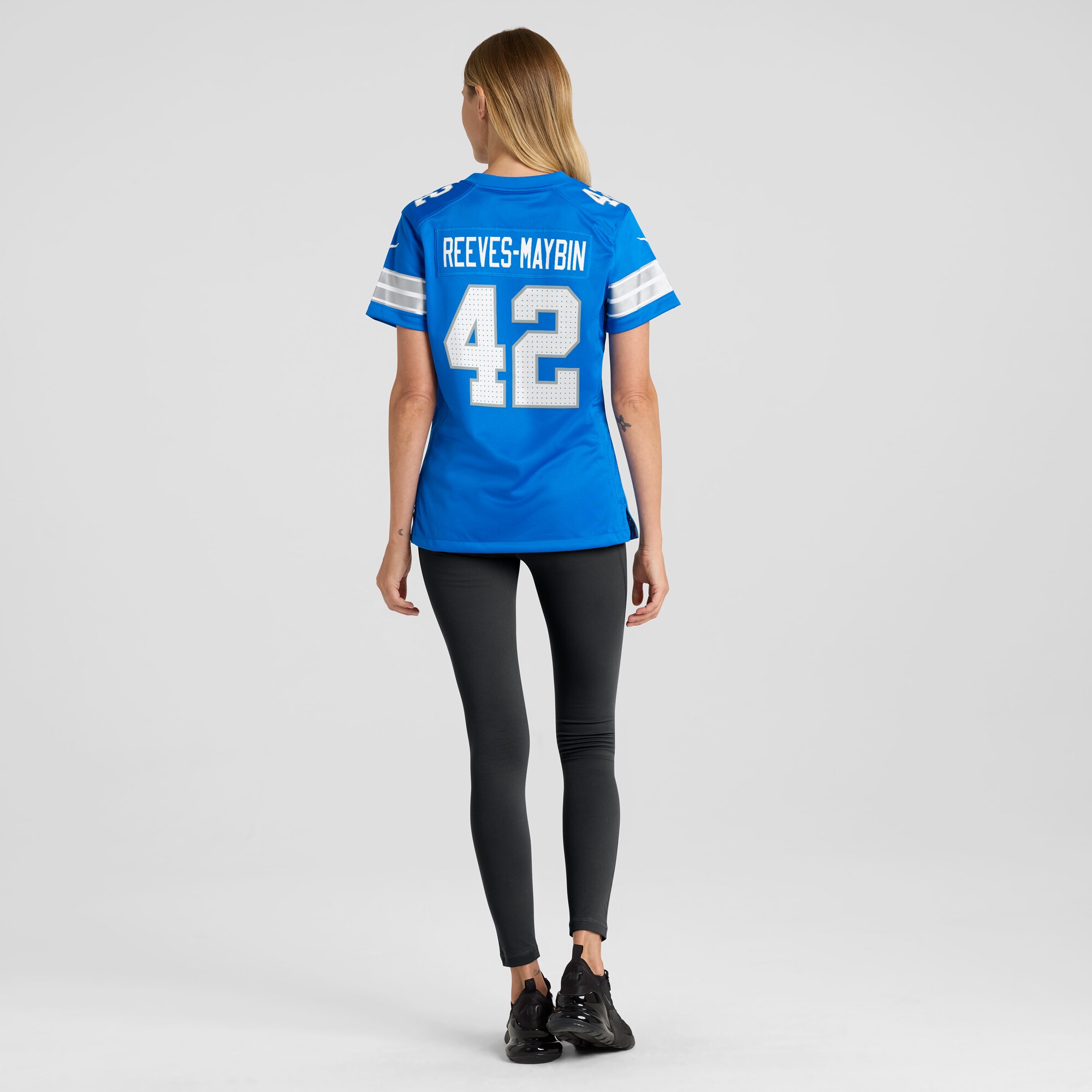 Jalen Reeves-Maybin Detroit Lions Nike Women's Team Game Jersey -  Blue