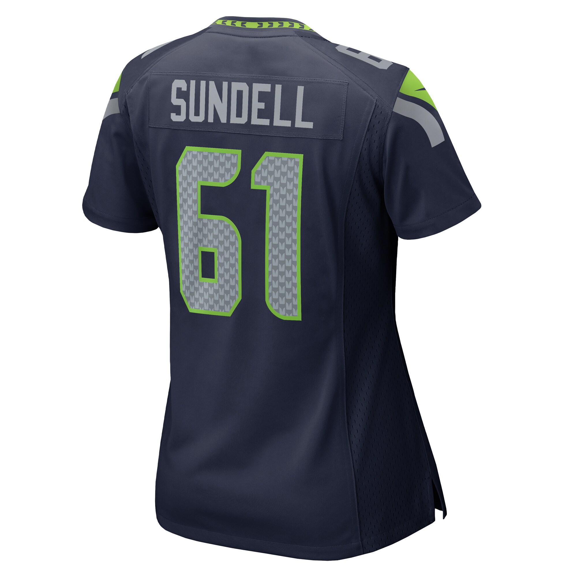 Jalen Sundell Seattle Seahawks Nike Women's  Game Jersey -  College Navy