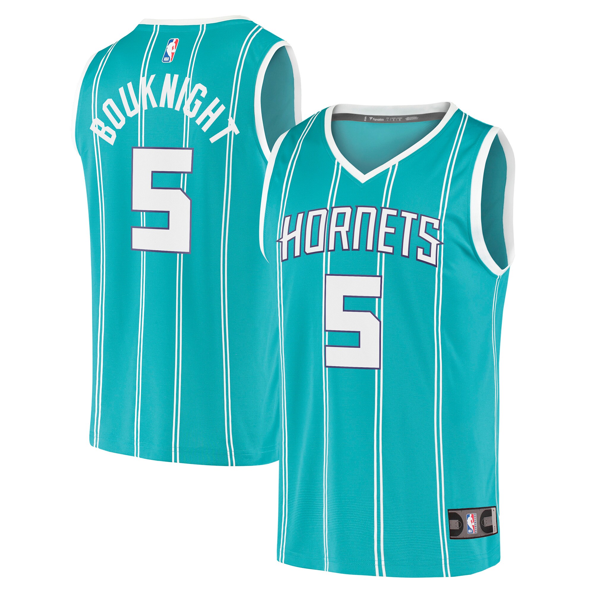 Fanatics James Bouknight Hornets Jersey 2021/22 – Amazing Teal Replica