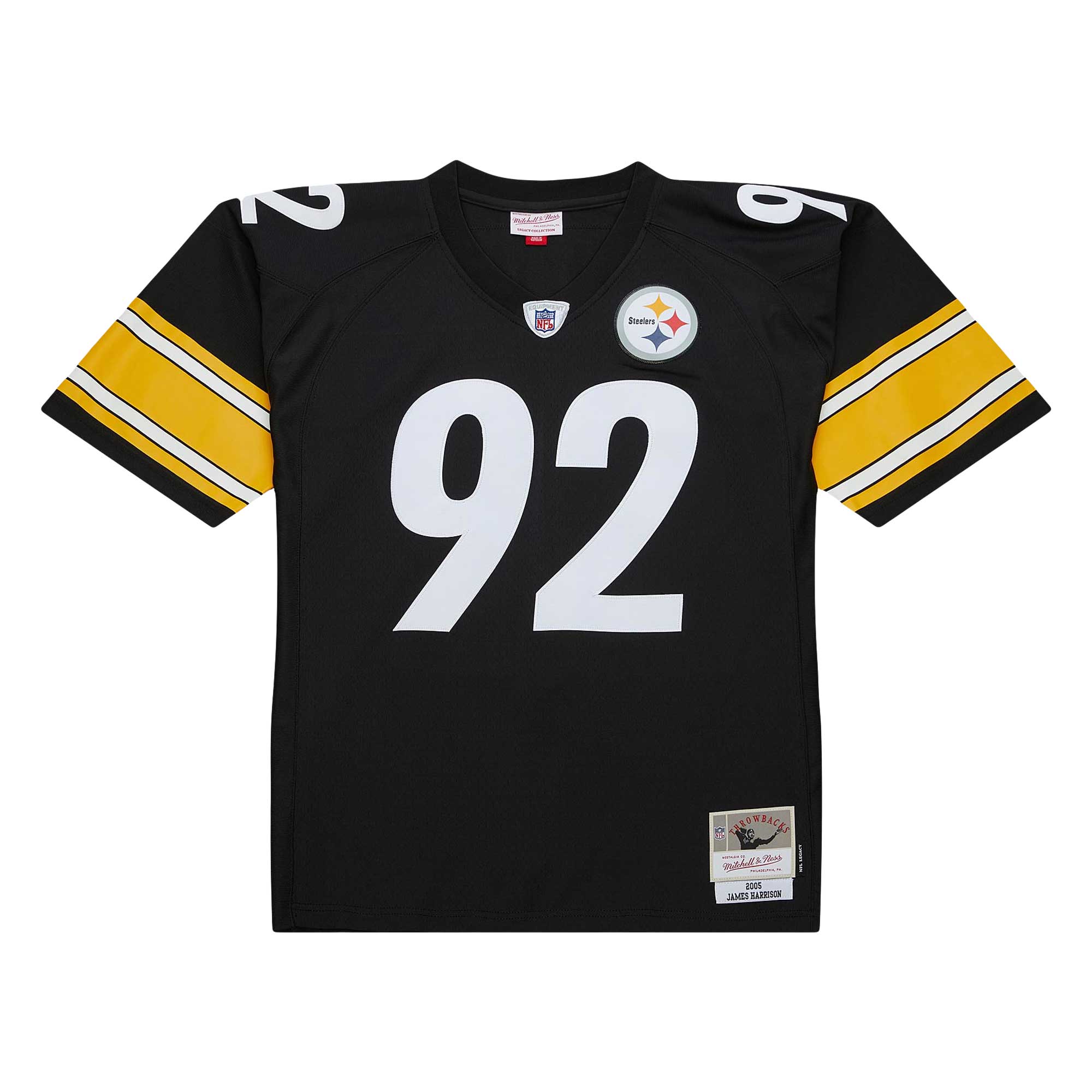 James Harrison Pittsburgh Steelers Mitchell & Ness Legacy Replica Jersey - Black