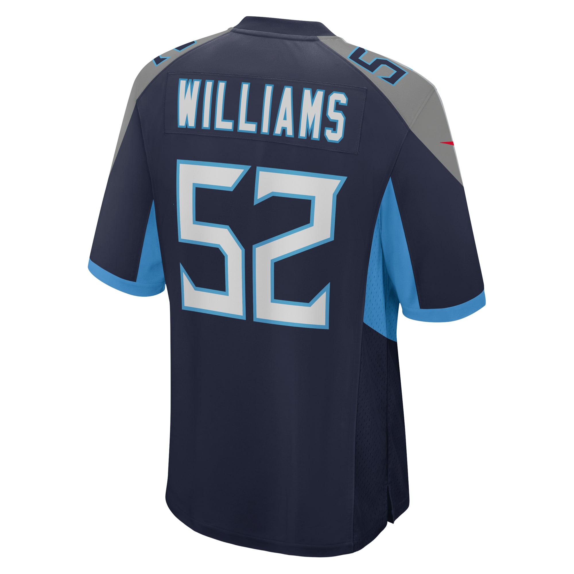 James Williams Tennessee Titans Nike  Game Jersey -  Navy