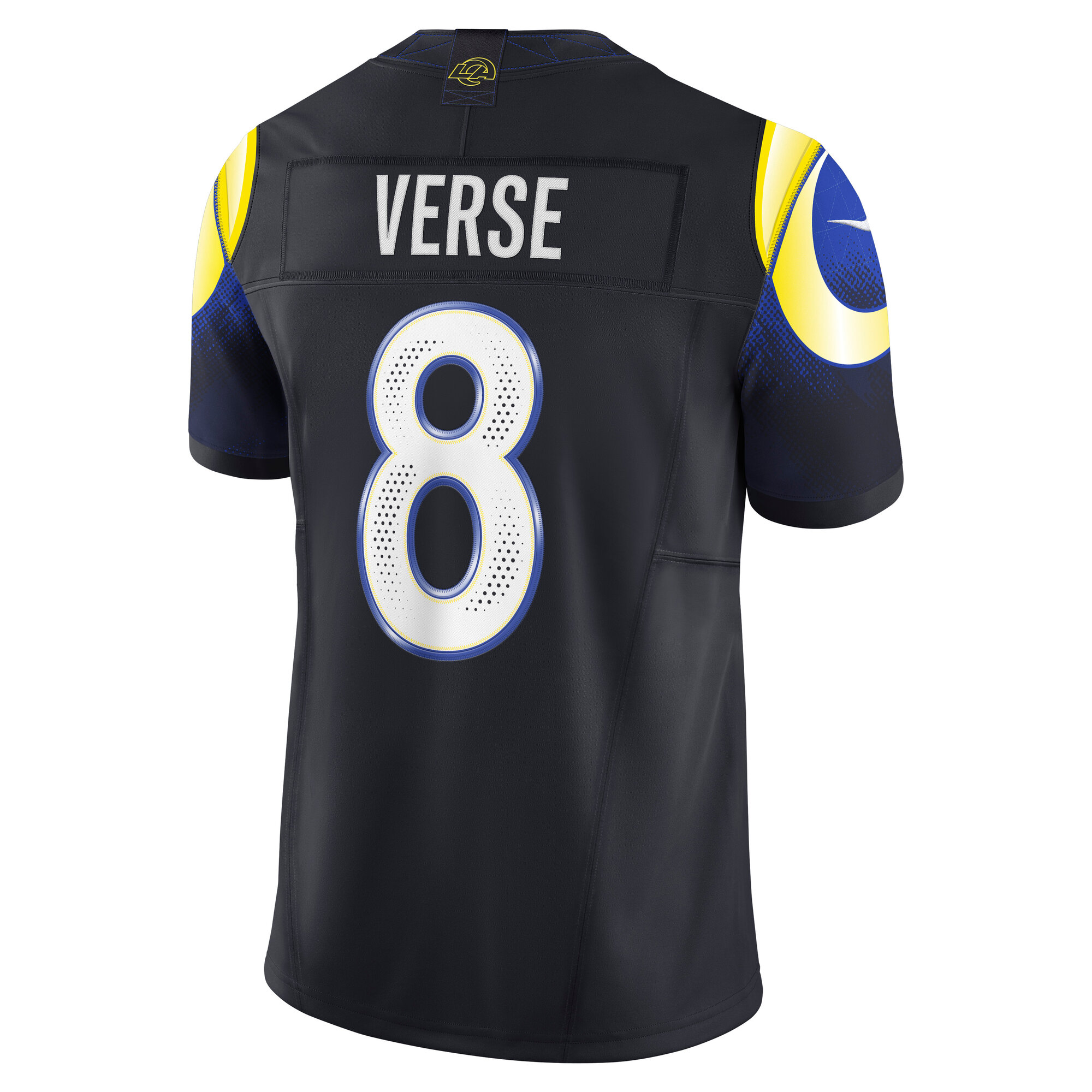 Jared Verse Los Angeles Rams Nike 2025 Rivalries Collection Limited Jersey – Midnight Blue