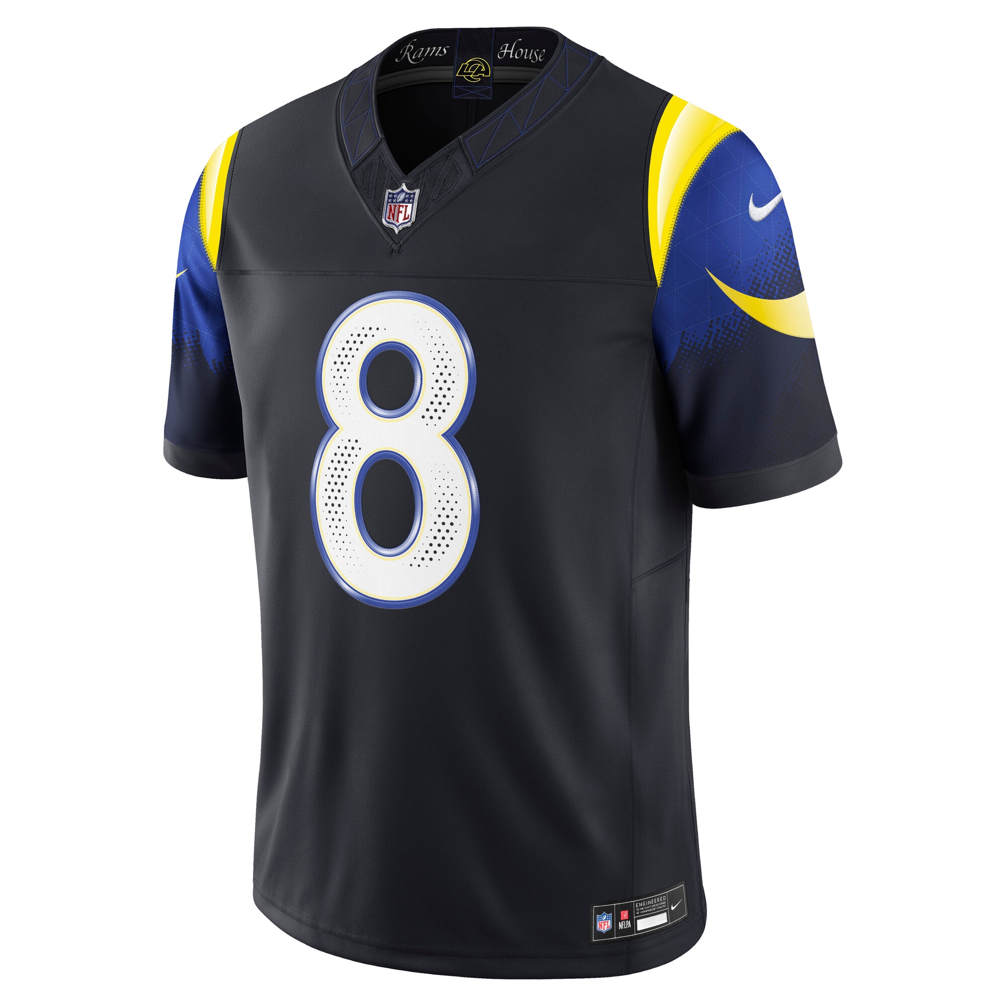 Jared Verse Los Angeles Rams Nike 2025 Rivalries Collection Limited Jersey – Midnight Blue