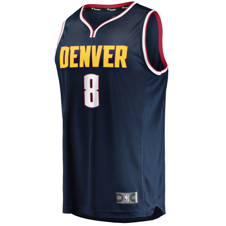 Fanatics Branded Youth Jarred Vanderbilt #8 Denver Nuggets Icon Jersey - Outstanding Quality
