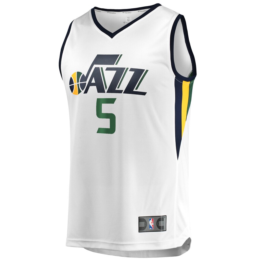 Jarrell Brantley Jazz Jersey White - Ultimate Fanatics Player Gear 2024