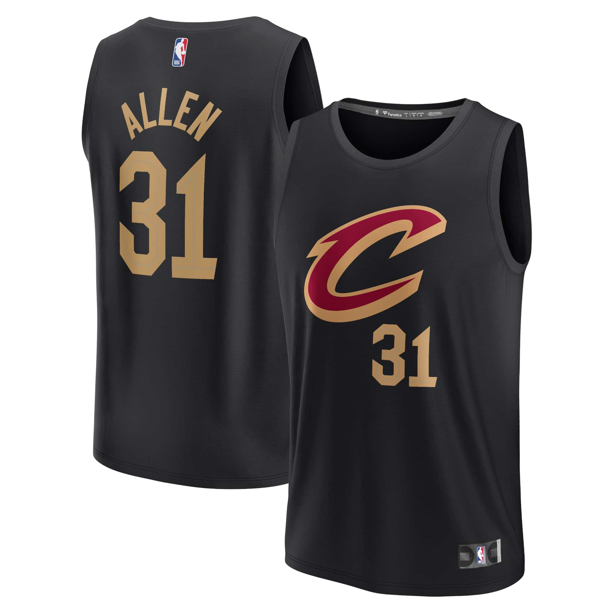 Jarrett Allen Youth Cavaliers Statement Jersey - Outstanding 2021/22 Fanatics Edition