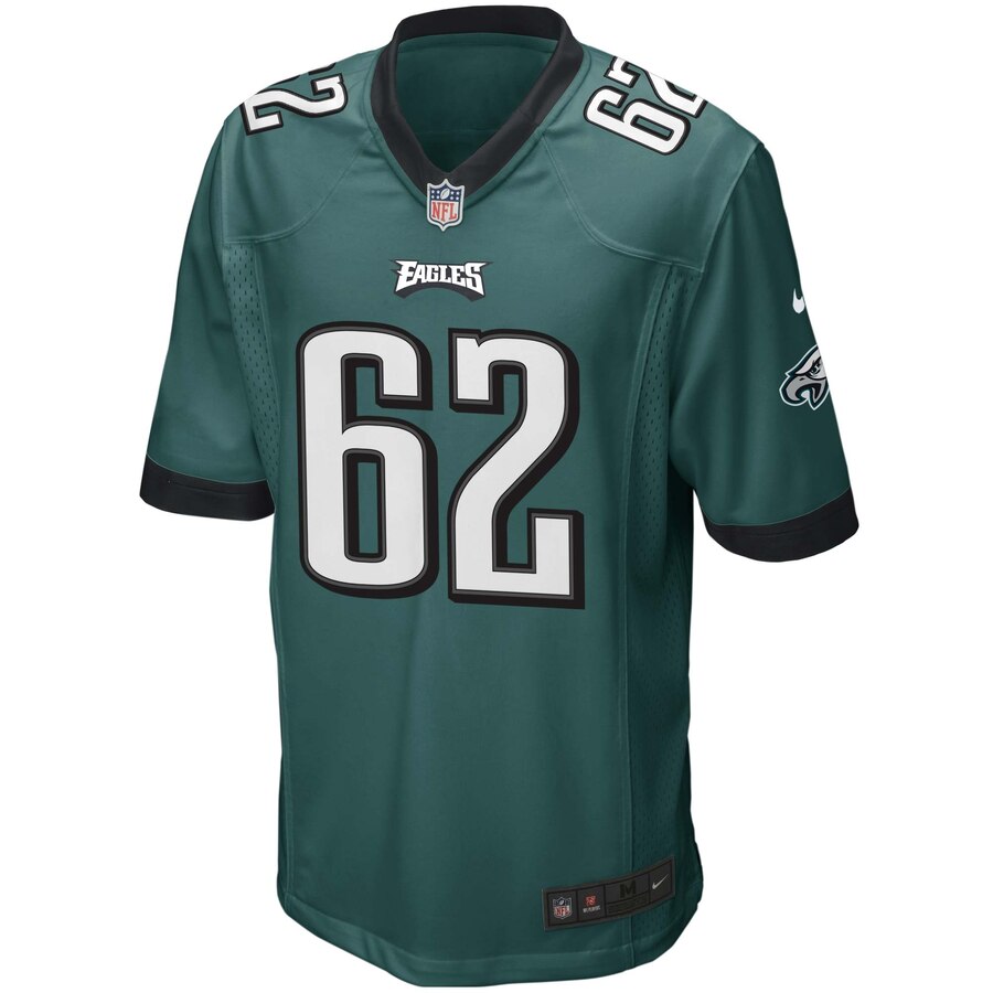 Jason Kelce Philadelphia Eagles Youth Nike Team Color Game Jersey - Green
