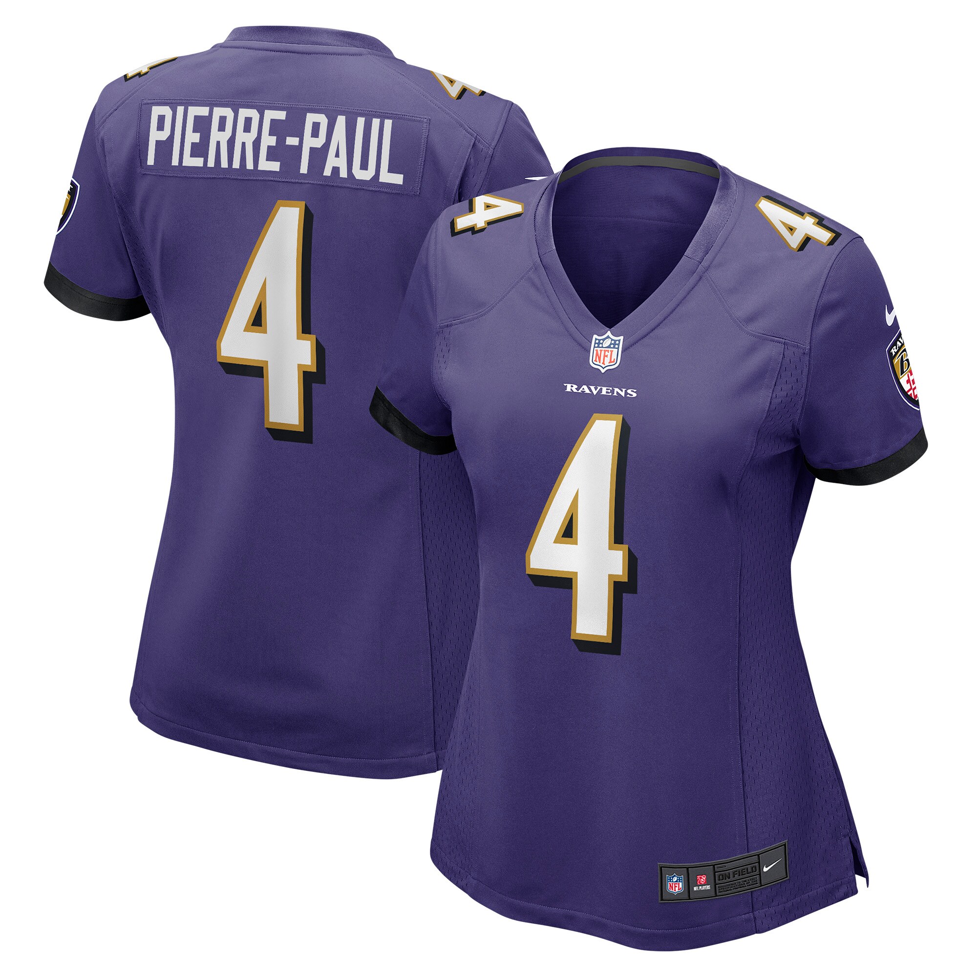 Jason Pierre-Paul Baltimore Ravens Nike Women's Home Game Player Jersey - Purple