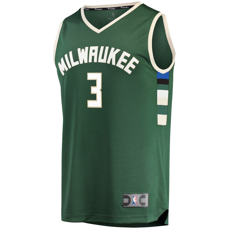 Fanatics Youth Bucks Terry Jersey Green - Ultimate 2024 Fan Gear